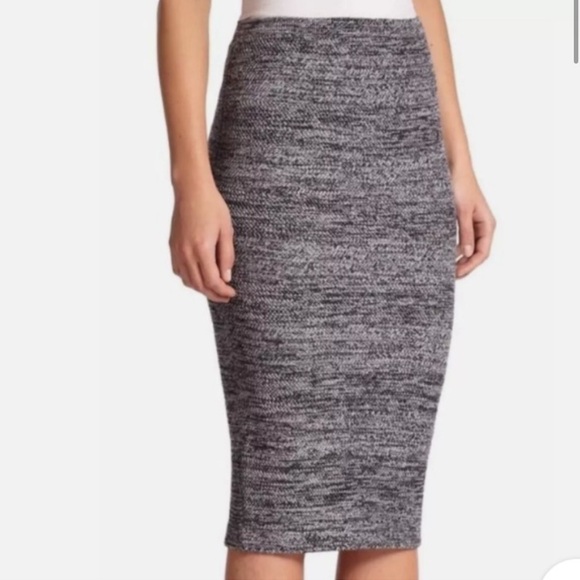 Alice + Olivia Wool Soft Knit Pencil Skirt - Picture 2 of 16